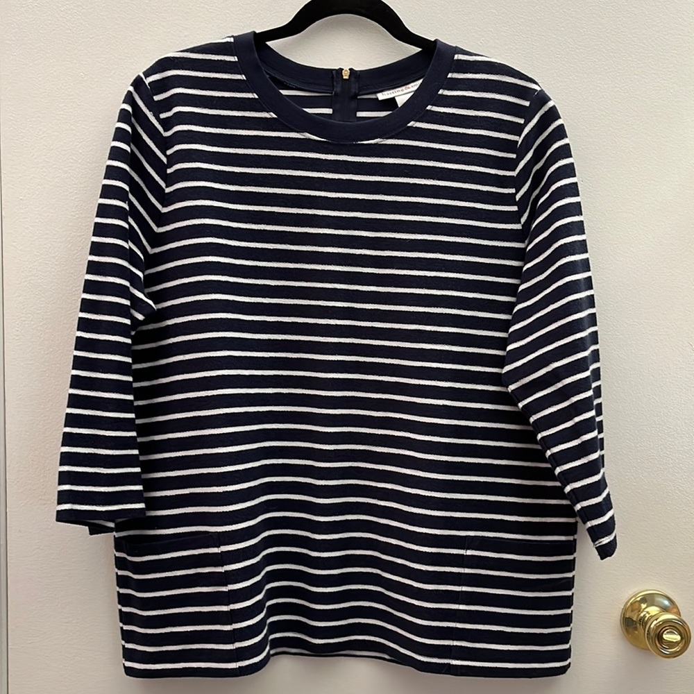 🐚hasting & smith French Terry Top *EUC*